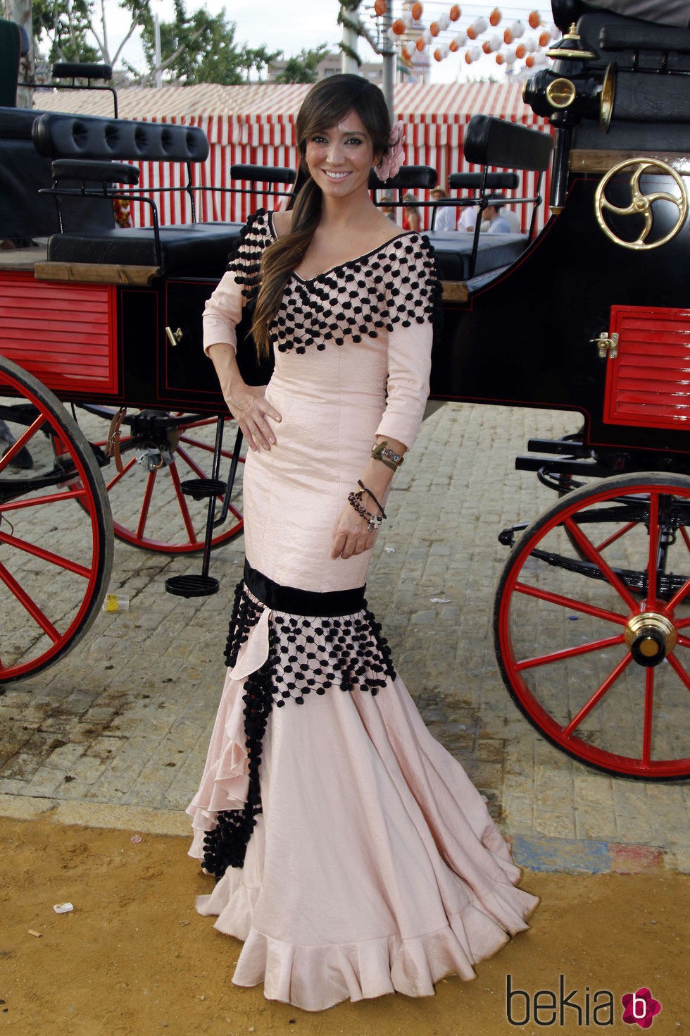 Sonia González en la Feria de Abril 2015