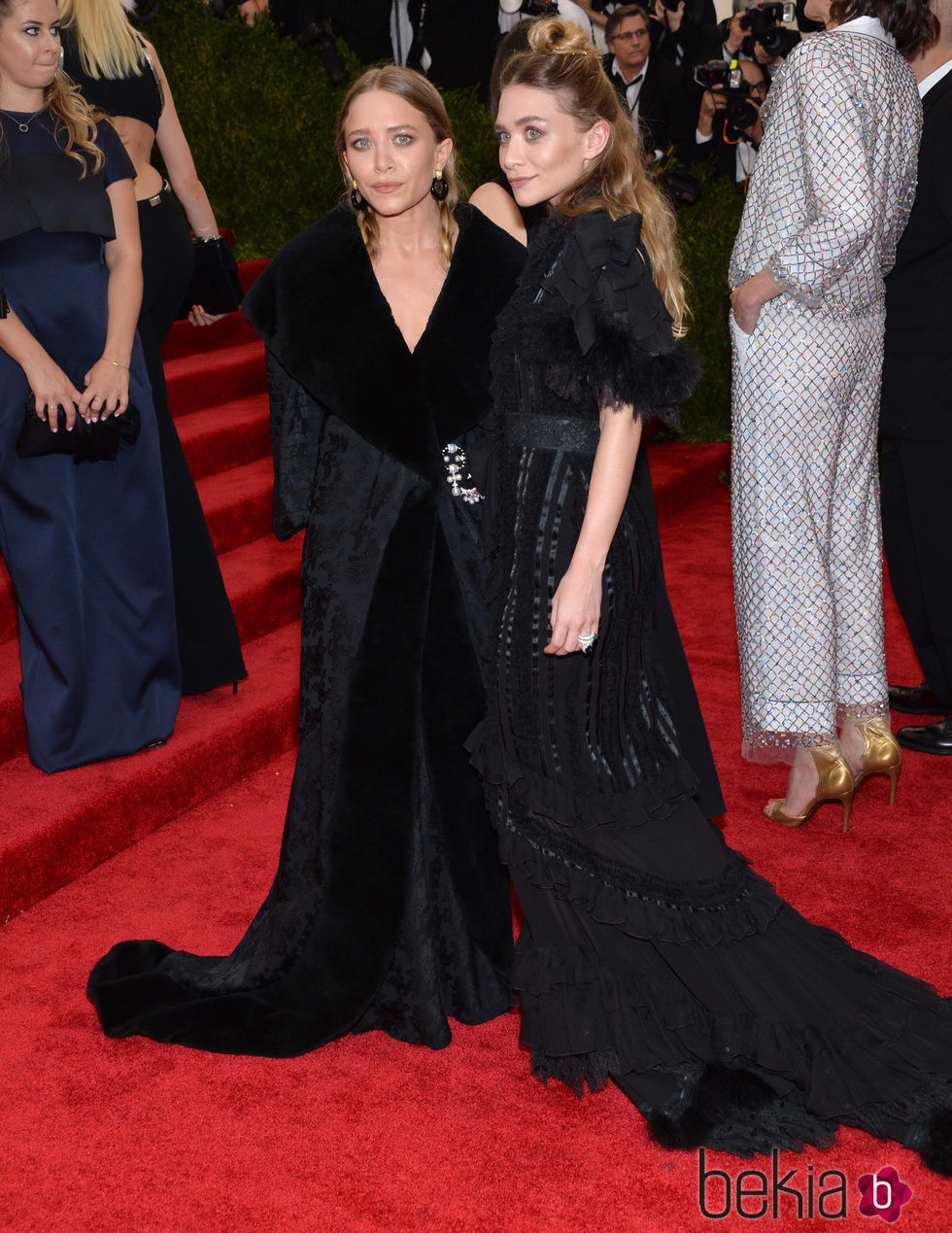 Las gemelas Olsen en la gala MET 2015