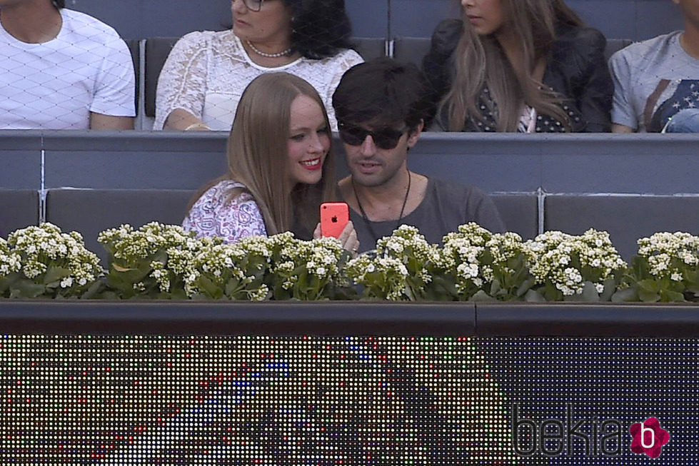 Esmeralda Moya y Carlos García en el Open de Madrid 2015