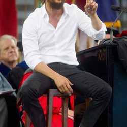 Matthew McConaughey en el discurso de graduación de la Universidad de Houston