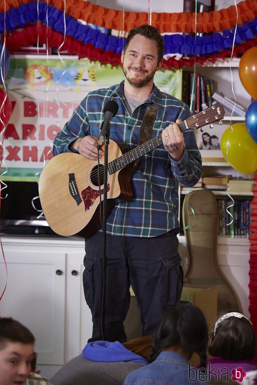 Chris Pratt actuando en la sexta temporada de 'Parks & Recreations'