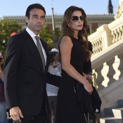 Enrique Ponce y Paloma Cuevas en el funeral de Kardam de Bulgaria