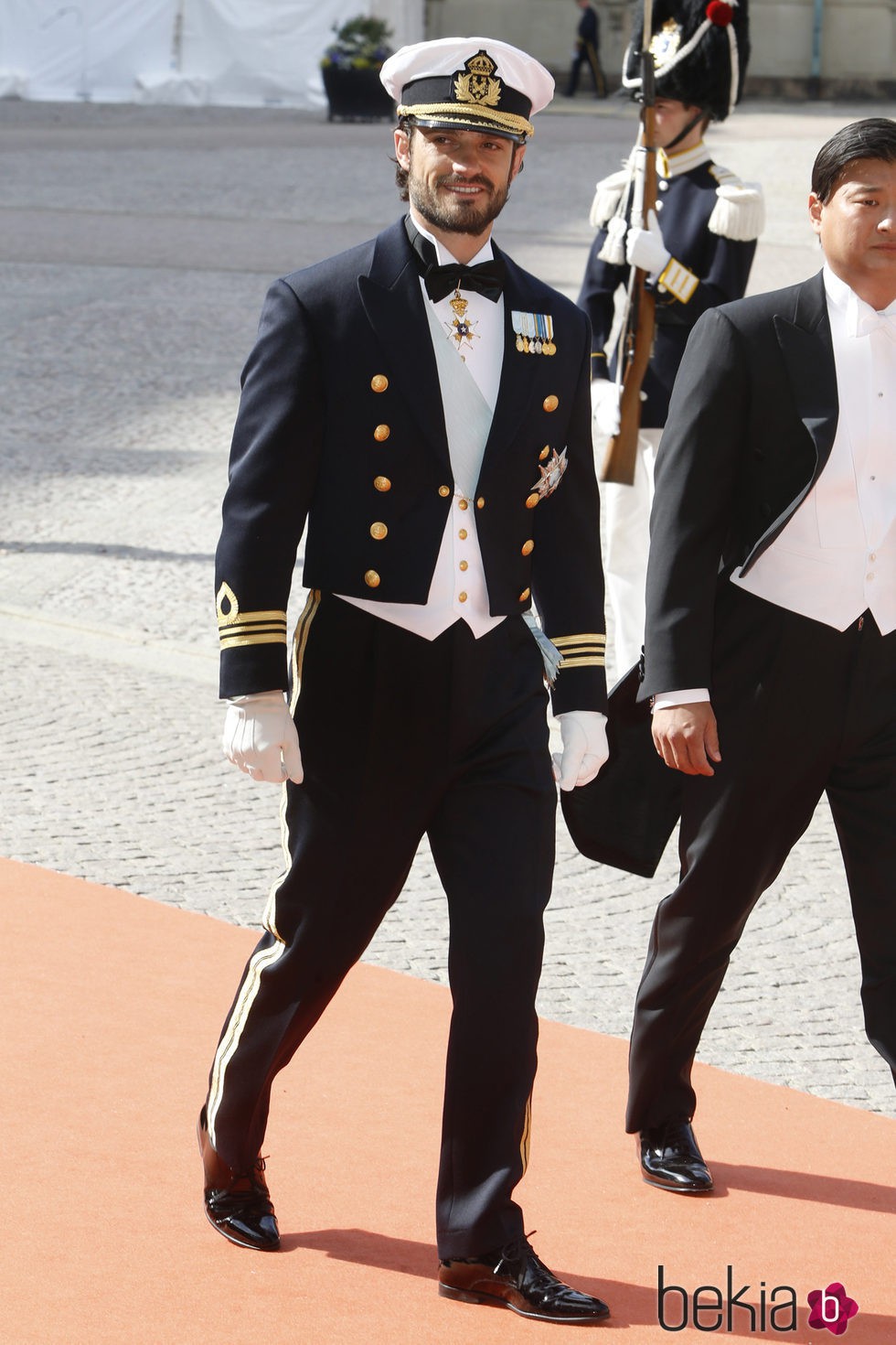 Carlos Felipe de Suecia el día de su boda con Sofia Hellqvist
