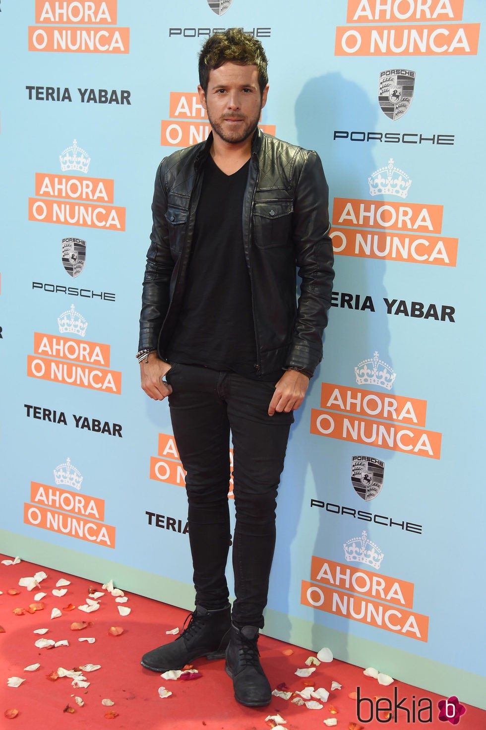 Pablo López en el estreno de 'Ahora o nunca'