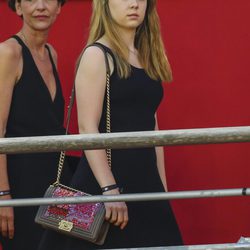 Alexandra de Hannover en la clausura del Concurso de Saltos de Monte-Carlo 2015