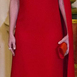 Angélica Rivera durante una al Palacio de Buckingham