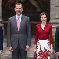 Los Reyes Felipe y Letizia en la Universidad Autónoma de México