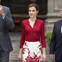 La Reina Letizia en la Universidad Autónoma de México