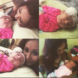 Snooki felicita a la hija de JWoww en las redes sociales