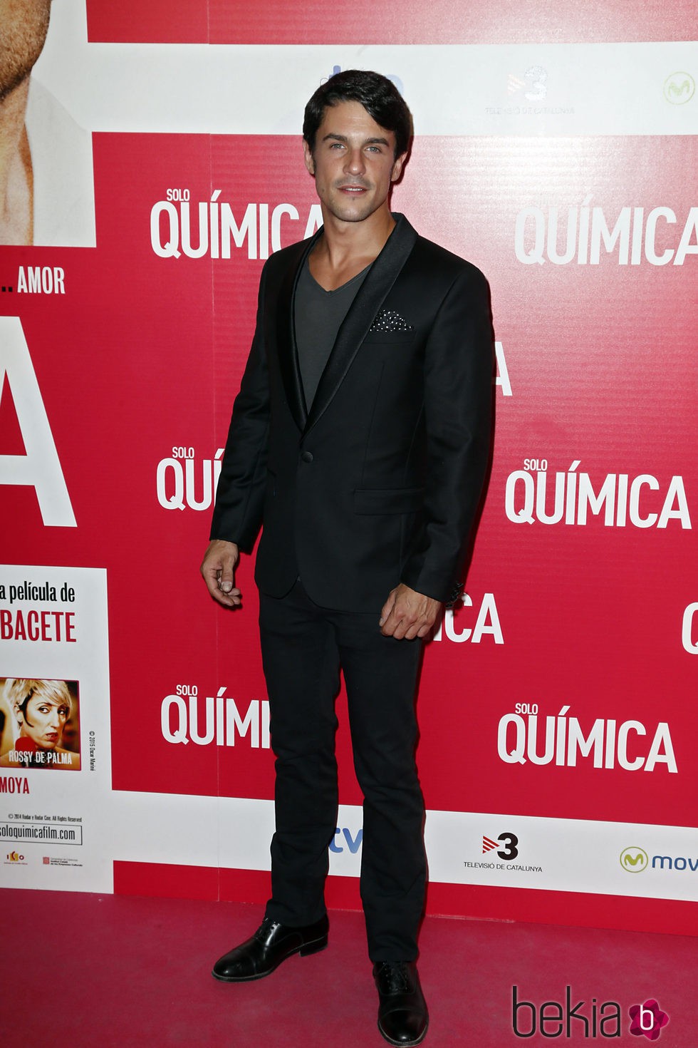 Alejo Sauras en el estreno de 'Solo Química'