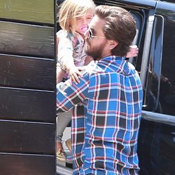 Scott Disick con su hija Penelope