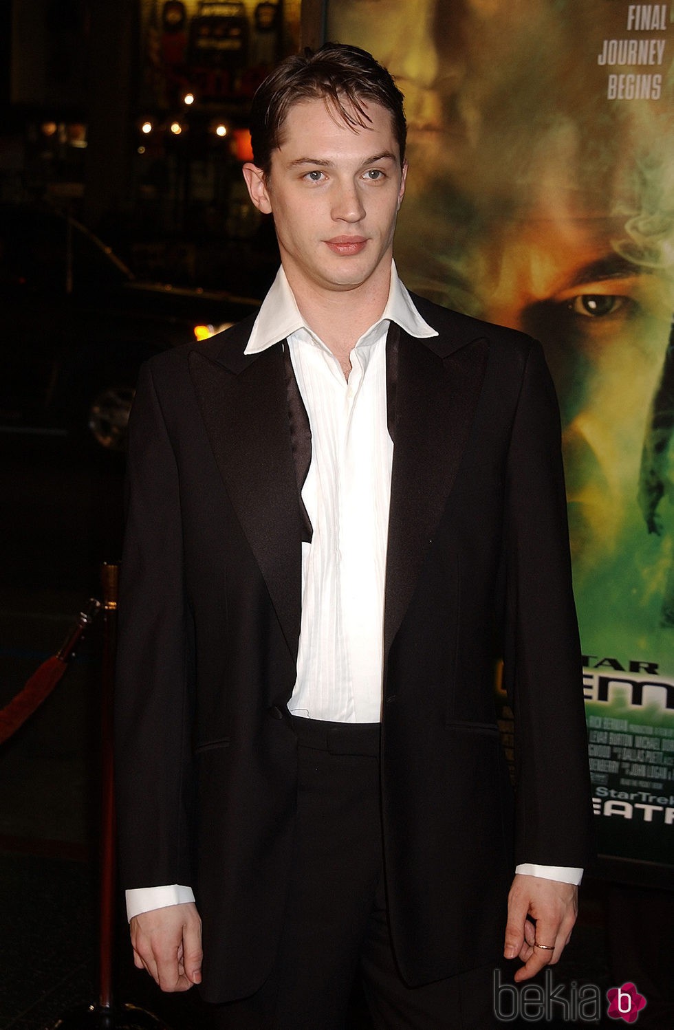 Tom Hardy en la premiere de 'Star Trek: Nemesis'