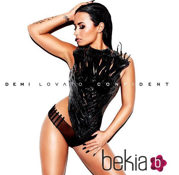 Demi Lovato en la portada de su nuevo álbum