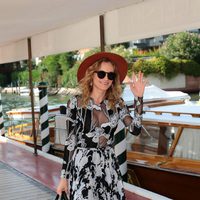 Diane Kruger llegando a la Mostra de Venecia 2015