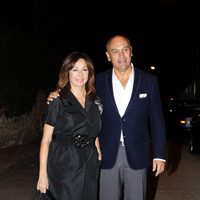 Ana Rosa Quintana y Juan Muñoz en la fiesta del 50 cumpleaños de Jesús Vázquez