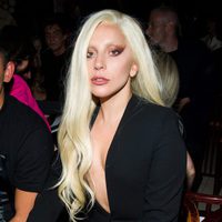 Lady Gaga en el front row de la Nueva York Fashion Week primavera/verano 2016