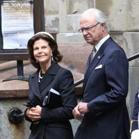 Carlos Gustavo y Silvia de Suecia en la apertura del Parlamento 2015