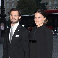 Carlos Felipe de Suecia y Sofia Hellqvist en el concierto tras la apertura del Parlamento 2015