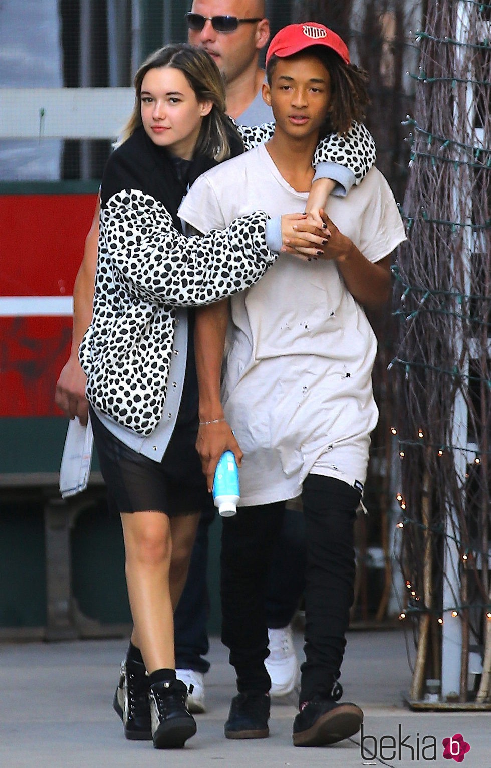 Jaden Smith y su novia Sarah Snyder