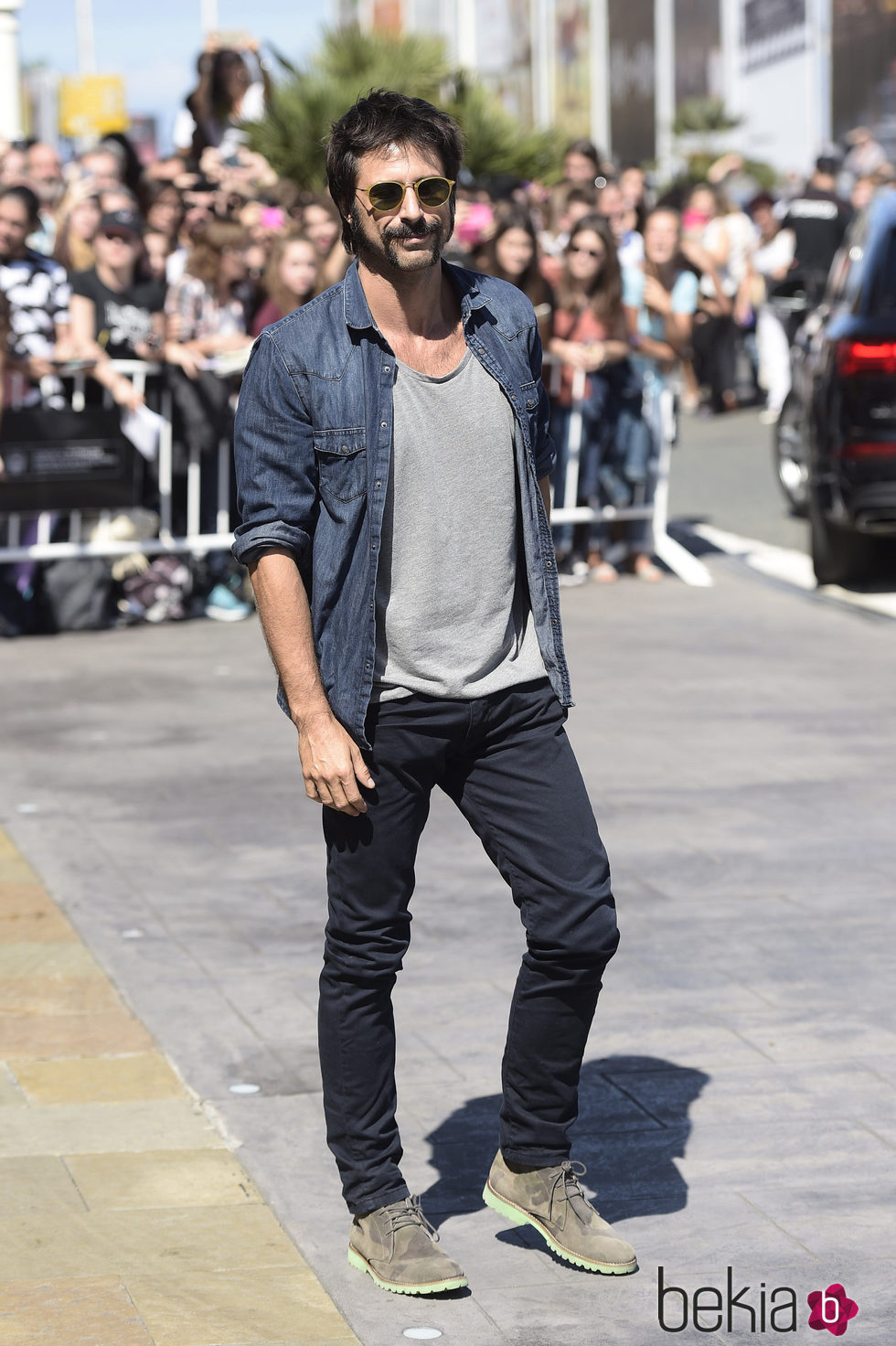 Hugo Silva en el Festival de San Sebastián 2015