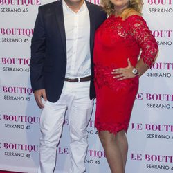 Terelu Campos con Jorge Javier Vázquez en su 50 cumpleaños
