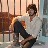 Álex García en la presentación de la segunda temporada de 'Tierra de lobos'