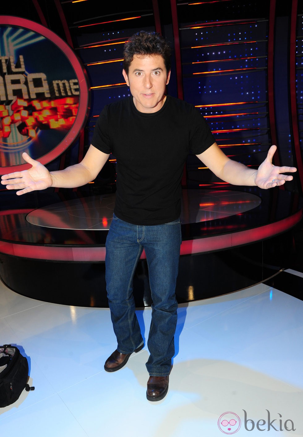 Manel Fuentes en la presentación de 'Tu cara me suena'