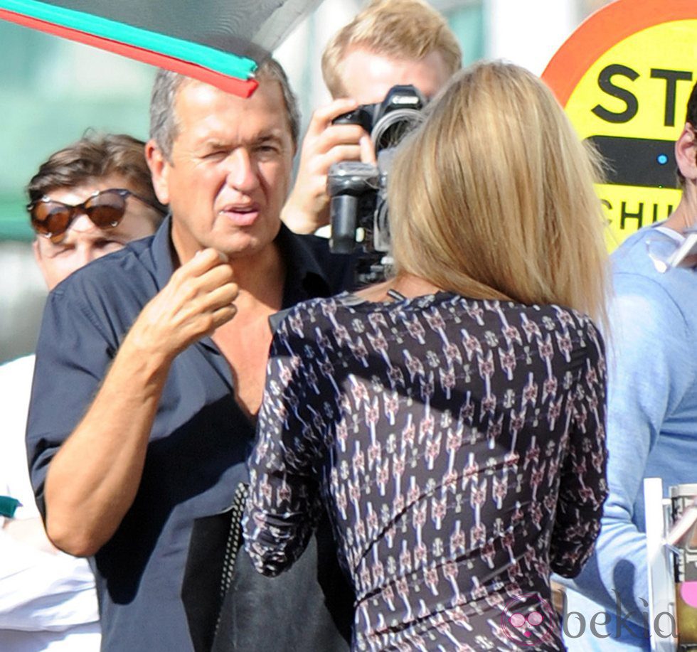 Kate Moss y Mario Testino graban la nueva campaña de Rimmel