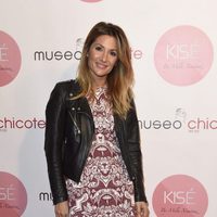 Nagore en la presentación de la colección de cremas de Mila Ximénez