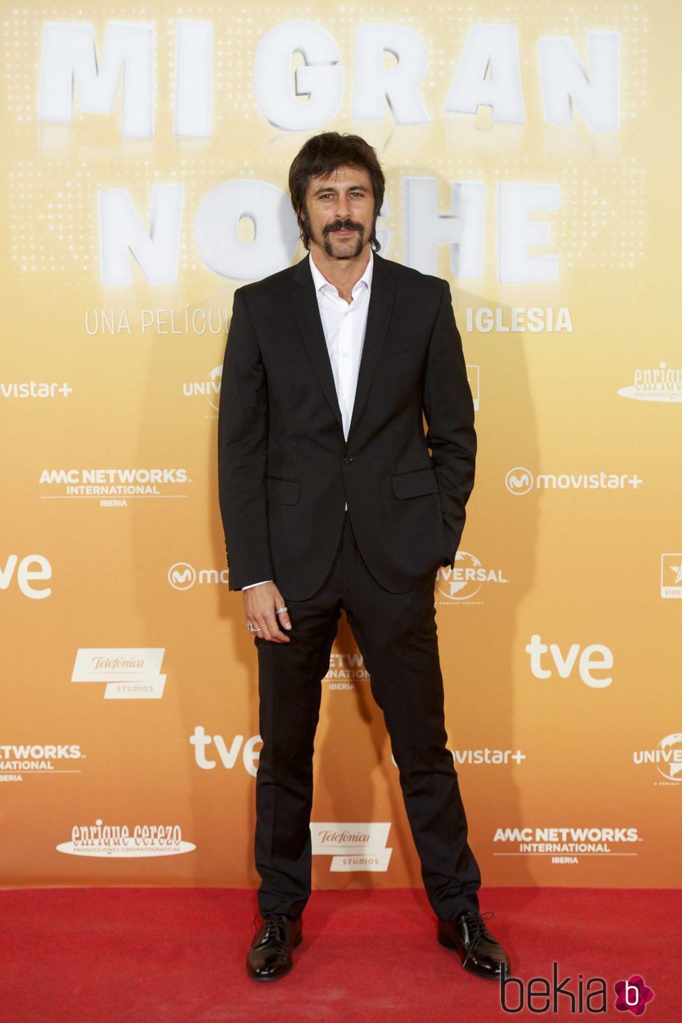 Hugo Silva en el estreno de 'Mi gran noche'