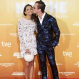 Macarena Gómez y su marido Aldo Comas en el estreno de 'Mi gran noche'