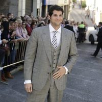 Julián Contreras Jr. en la boda de Eva González y Cayetano Rivera
