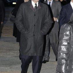 Alfonso Martínez de Irujo en el funeral del Infante Carlos 