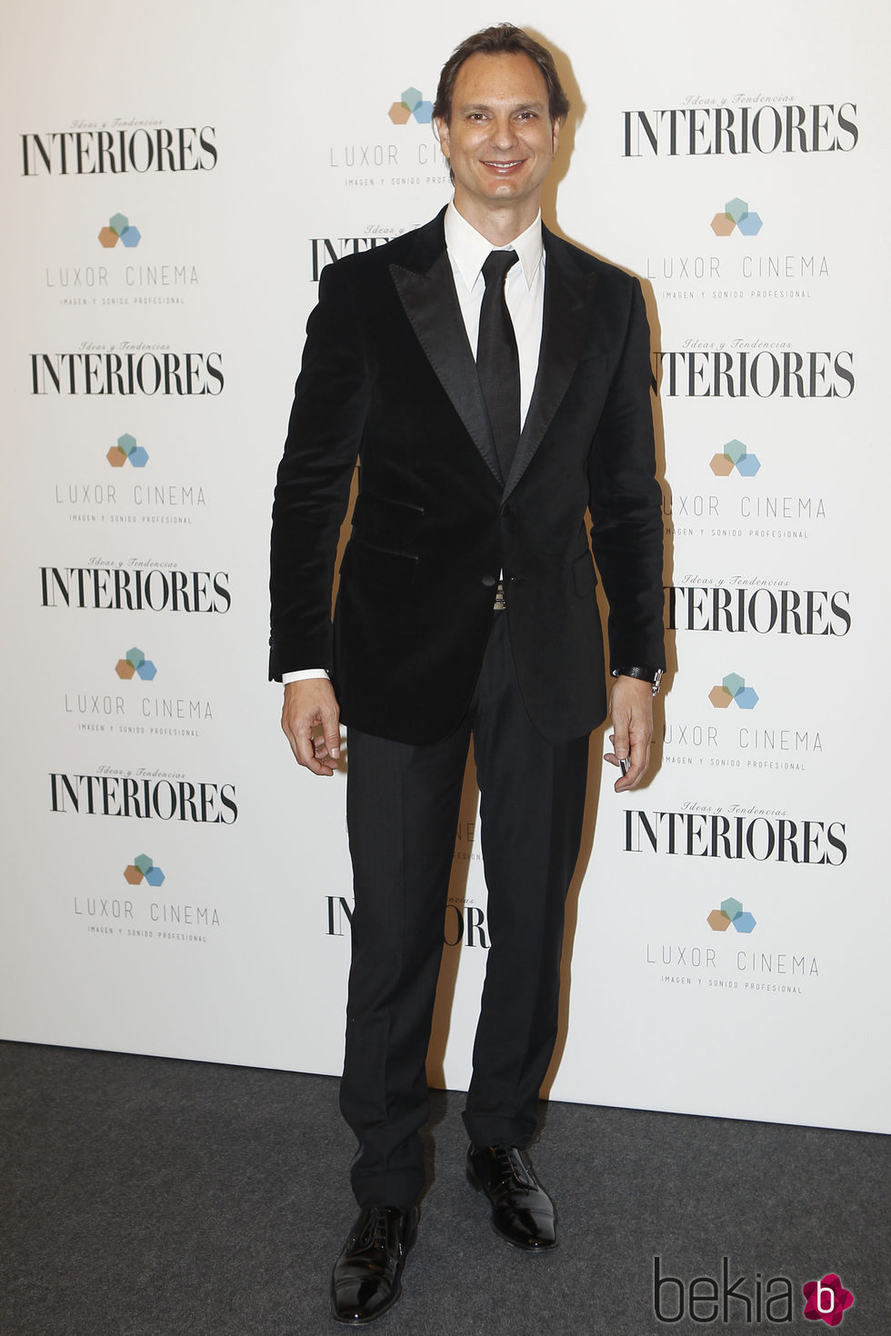 Javier Cárdenas en los premios de la revista Interiores 2015 