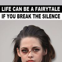 Kristen Stewart imagen de la campaña #Breakthesilence 2015