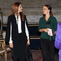 Magdalena de Suecia y Sofia Hellqvist, juntas en el Global Child Forum de Estocolmo