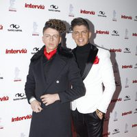 Christopher y Rafa Mateo en la gala Chica Interviú 2015