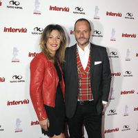 Nacho Montes y Nagore Robles en la gala Chica Interviú 2015