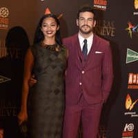 Berta Vázquez y Mario Casas en el estreno de 'Palmeras en la Nieve'