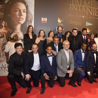 El equipo artístico de 'Palmeras en la Nieve'