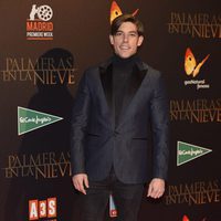 Adrián Lastra en el estreno de 'Palmeras en la Nieve'