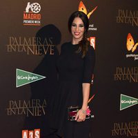 Almudena Cid en el estreno de 'Palmeras en la Nieve'