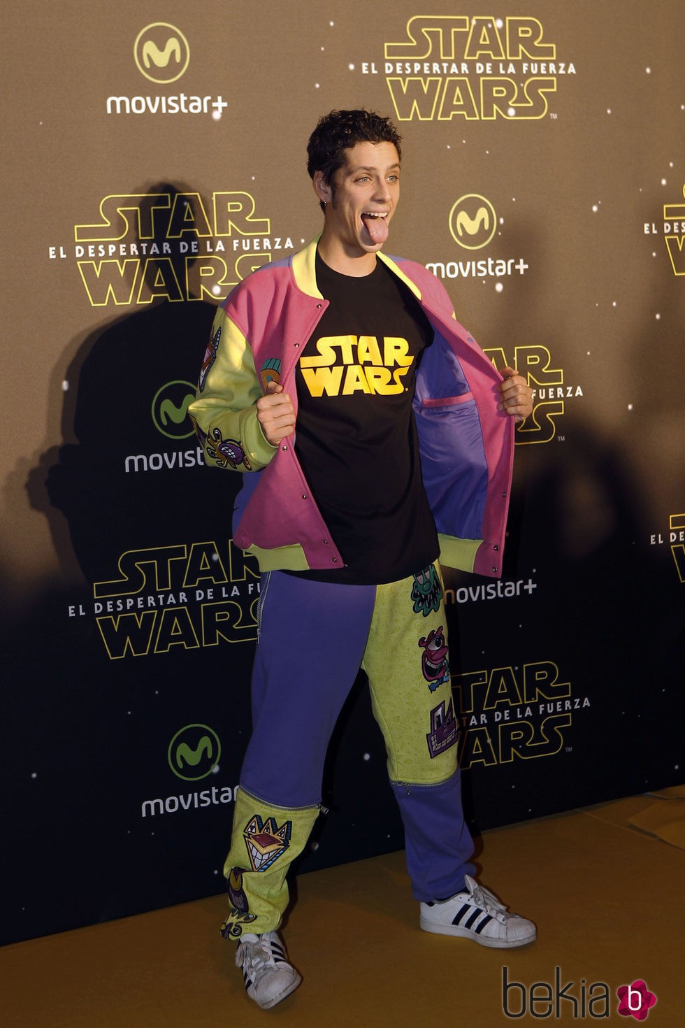 Eduardo Casanova en el estreno de 'Star Wars: El Despertar de la Fuerza' en Madrid