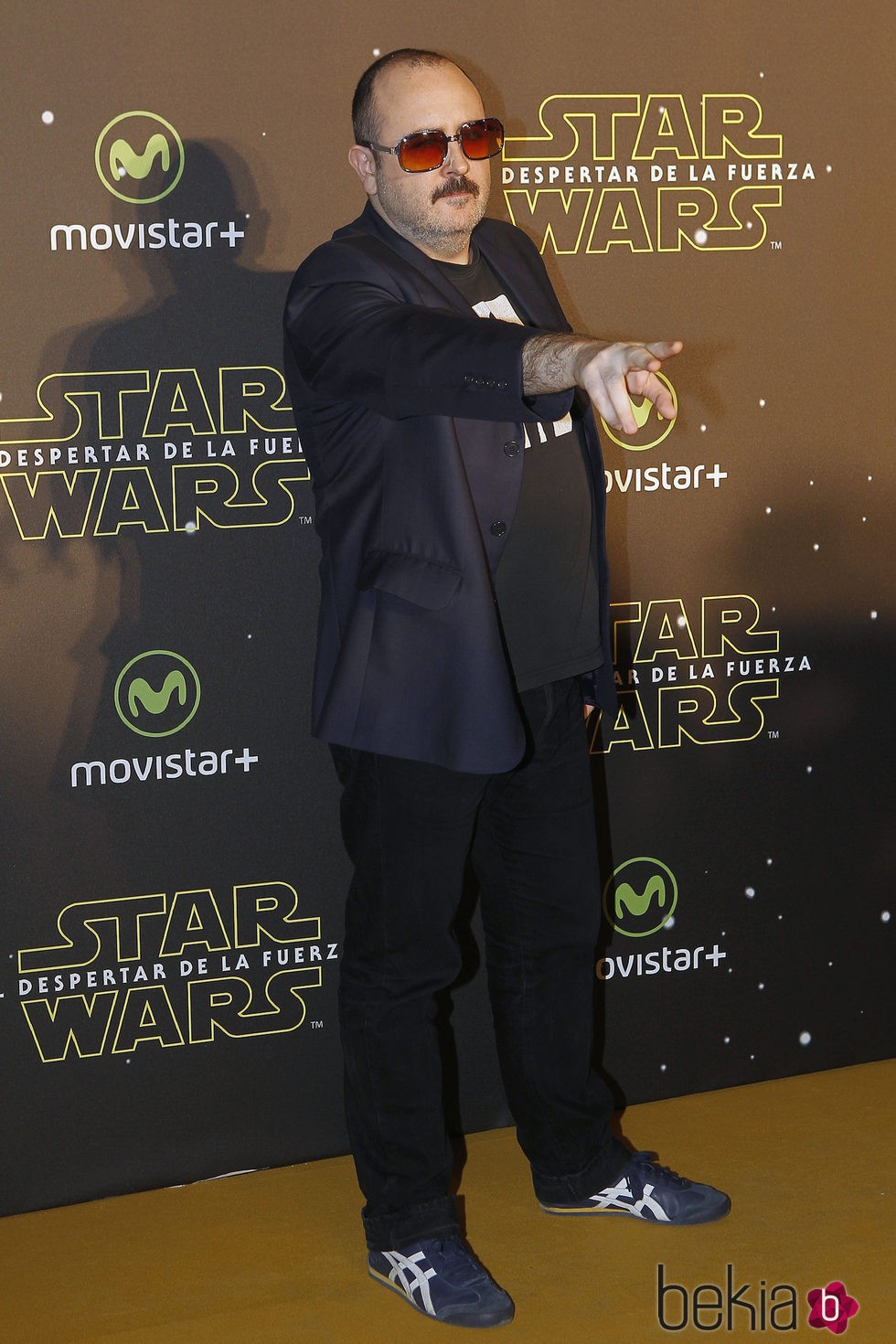 Carlos Areces en el estreno de 'Star Wars: El Despertar de la Fuerza' en Madrid