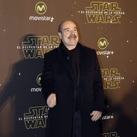 Antonio Resines en el estreno de 'Star Wars: El Despertar de la Fuerza' en Madrid