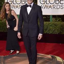 Jon Hamm en la alfombra roja de los Globos de Oro 2016