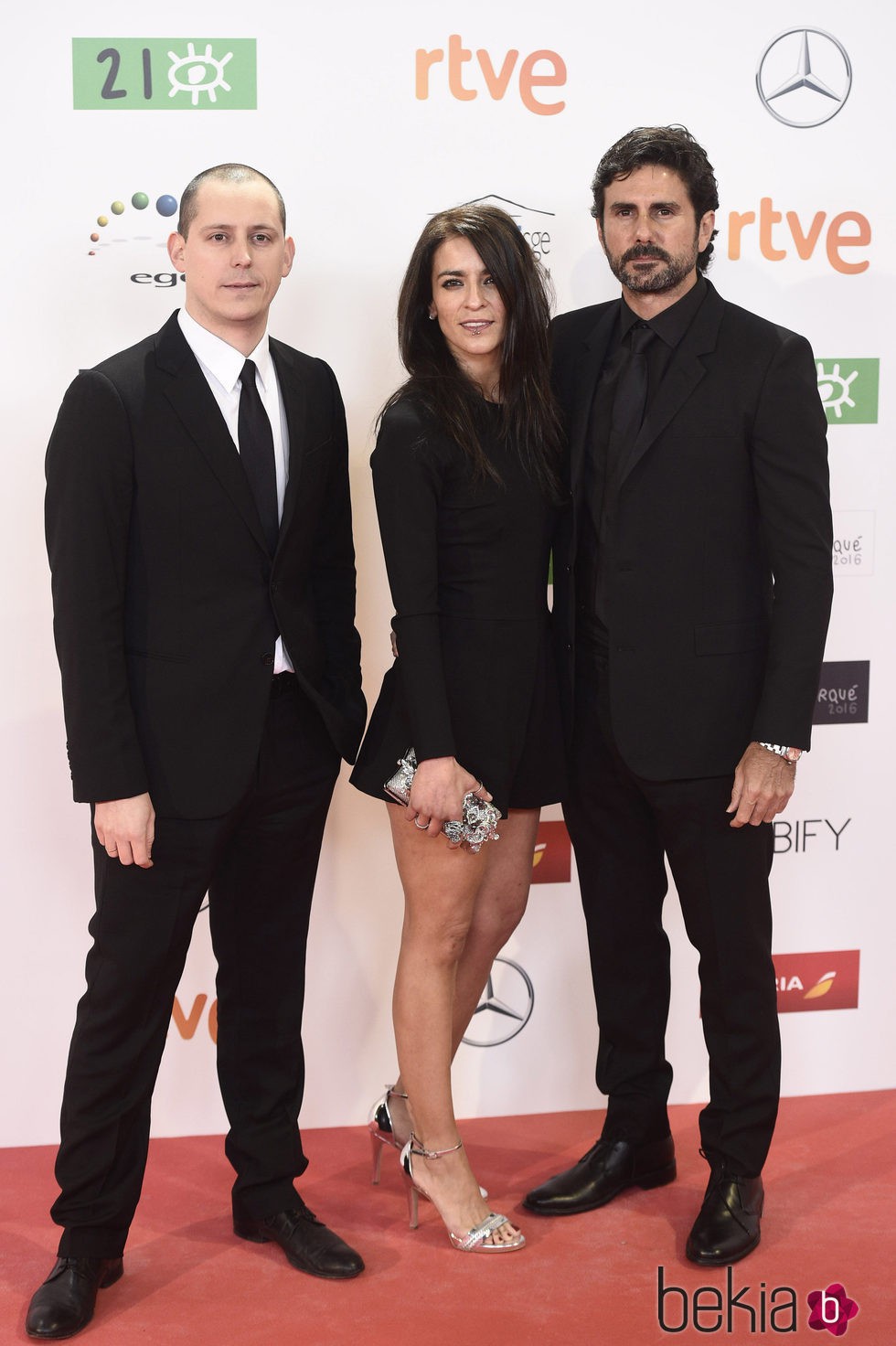 Bebe y Hernan Zin en los Premios José María Forqué 2016