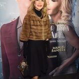 Carmen Lomana en el estreno de la obra 'El amor está en el aire'