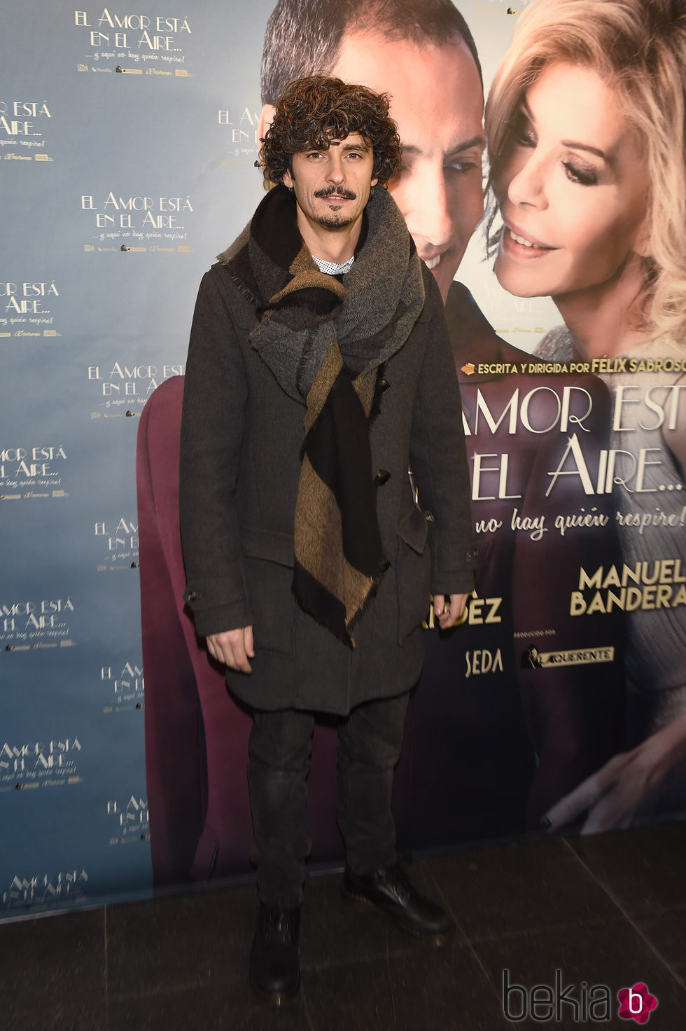 Antonio Pagudo en el estreno de la obra 'El amor está en el aire'