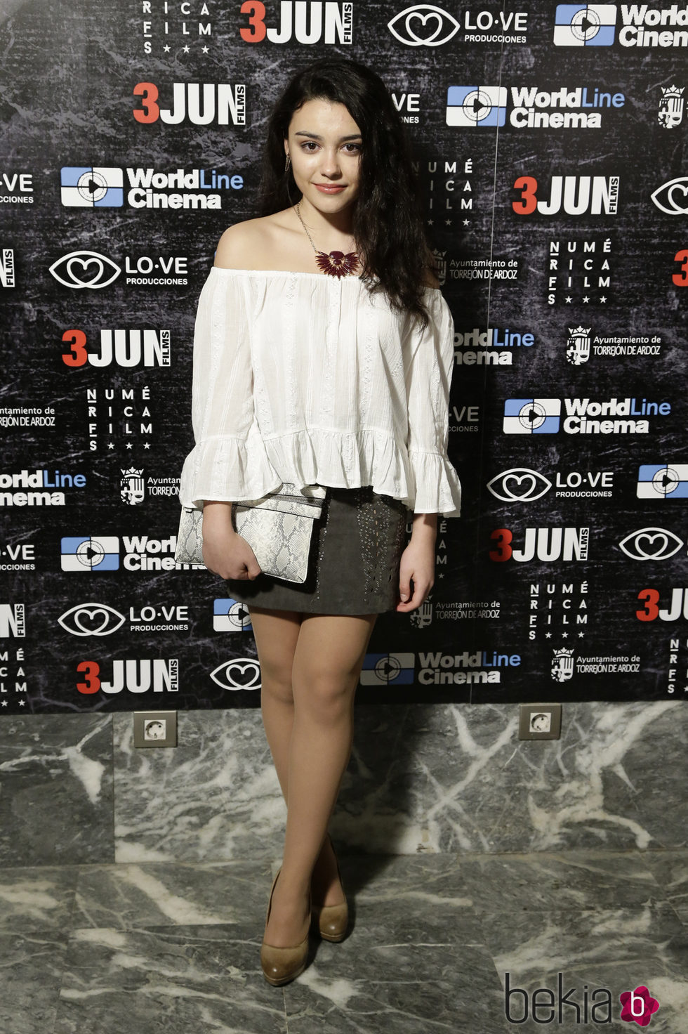 Carla Díaz en el estreno de 'Reverso'